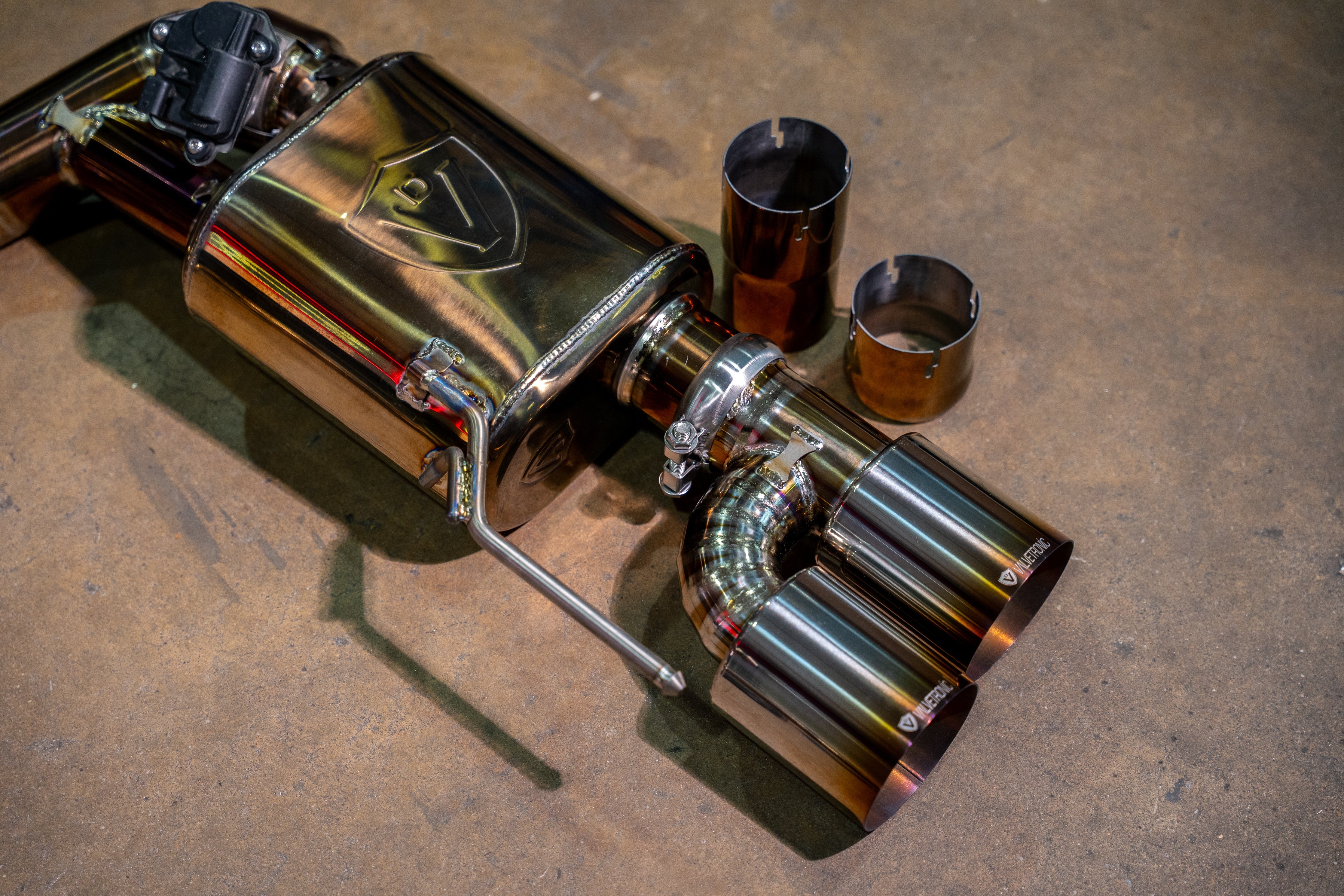 Valvetronic Designs Ford Mustang GT S550 Valved Sport Exhaust System