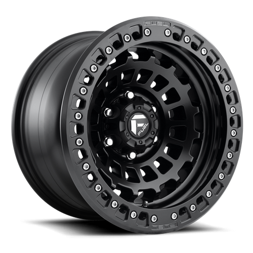 Fuel ZEPHYR BEADLOCK Matte Black 6x139.7 Wheels - product view 1