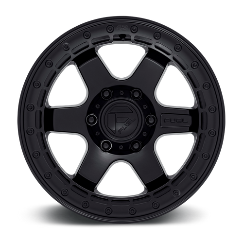 Fuel BLOCK BEADLOCK Matte Black W/ M-Black Ring 6x139.7 Wheels - product view 3