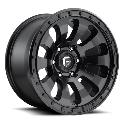 Fuel TACTIC Matte Black 6x139.7 Wheels - product view 1