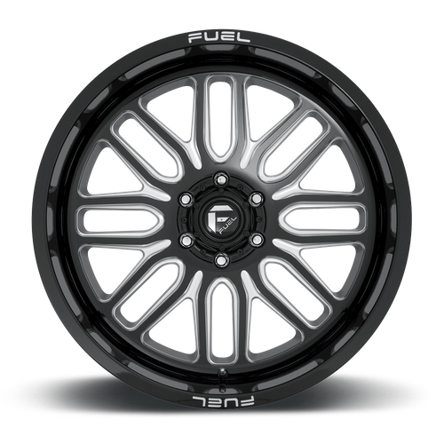 Fuel IGNITE Gloss Black Milled 6x139.7 Wheels - product view 3