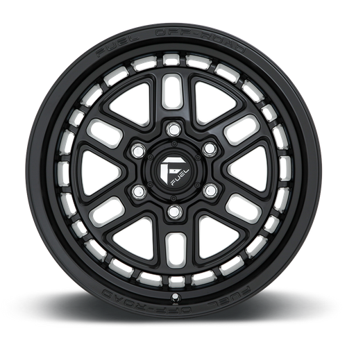 Fuel NITRO Matte Black 6x139.7 Wheels - product view 3