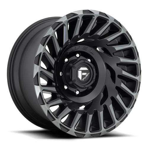 Fuel CYCLONE Matte Mach Double Dark Tint 6x139.7 Wheels - product view 1