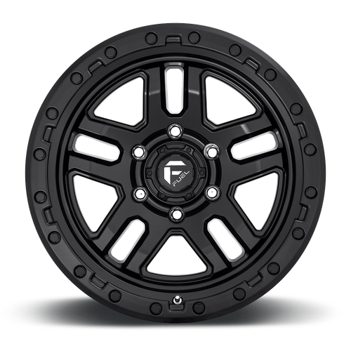 Fuel AMMO Matte Black 6x139.7 Wheels - product view 3