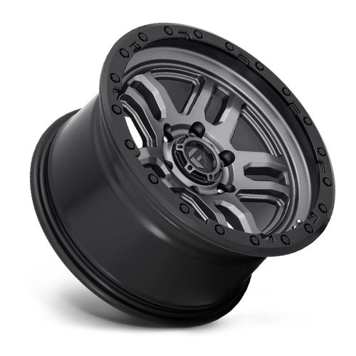 Fuel AMMO Matte Gunmetal Black Bead Ring 6x139.7 Wheels - product view 2