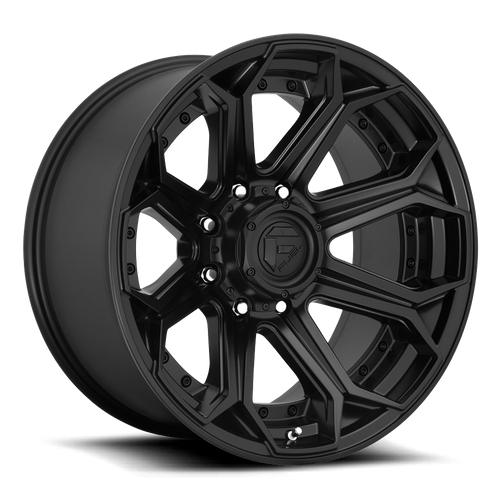 Fuel SIEGE Matte Black 6x139.7 Wheels - product view 1