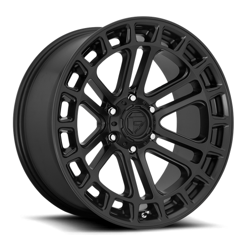Fuel HEATER Matte Black 6x139.7 Wheels - product view 1