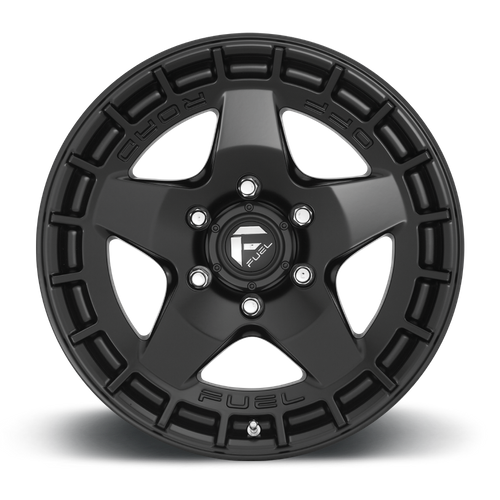 Fuel WARP Satin Black 6x139.7 Wheels - product view 3