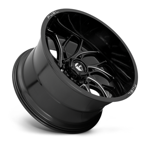Fuel RUNNER Gloss Black Milled 6x139.7 Wheels - product view 2