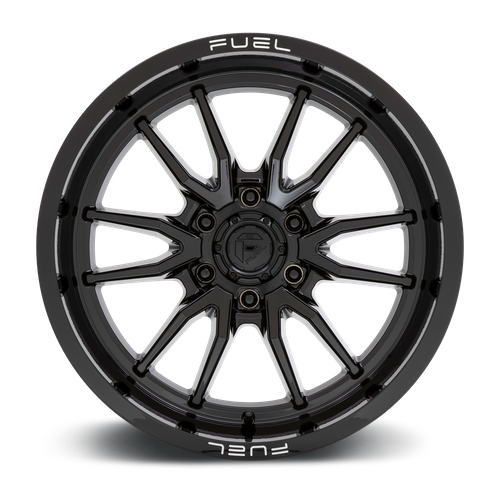 Fuel CLASH Gloss Black 6x139.7 Wheels - product view 3