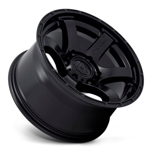 Fuel RUSH Satin Black 6x139.7 Wheels - product view 2