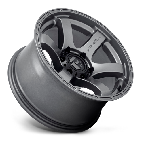 Fuel RUSH Matte Gun Metal 6x139.7 Wheels - product view 2