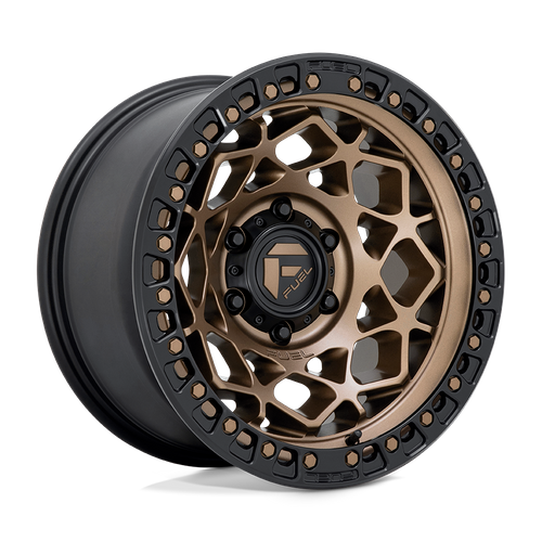 Fuel UNIT Bronze W/ Matte Black Ring 6x139.7 Wheels - product view 1