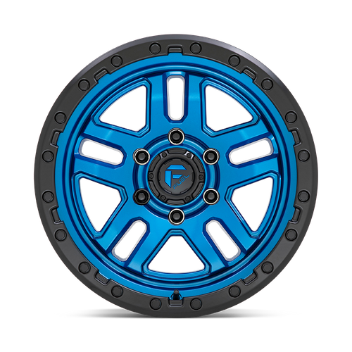 Fuel AMMO Blue W/ Black Lip 6x139.7 Wheels - product view 3