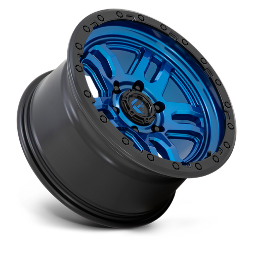 Fuel AMMO Blue W/ Black Lip 6x139.7 Wheels - product view 2