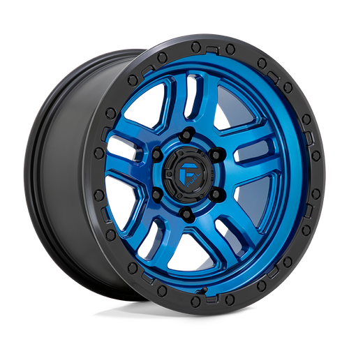 Fuel AMMO Blue W/ Black Lip 6x139.7 Wheels - product view 1