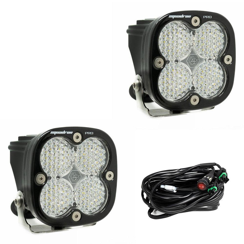 Baja Designs Squadron Pro Series Clear LED Light Pods (Multiple Options)