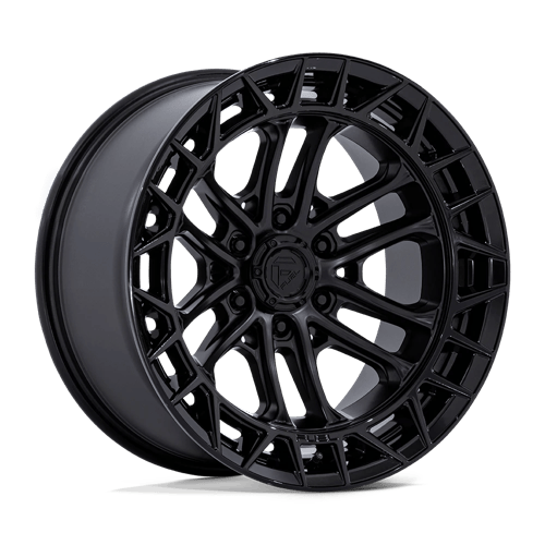 Fuel CELSIUS Matte Black W/ G-Blk Lip 6x139.7 Wheels - product view 1