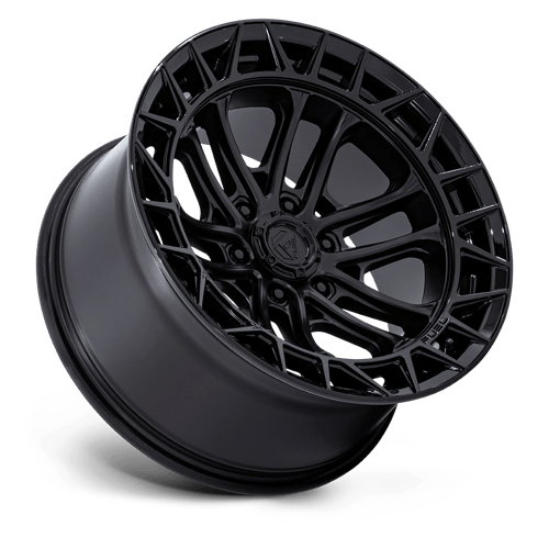 Fuel CELSIUS Matte Black W/ G-Blk Lip 6x139.7 Wheels - product view 2