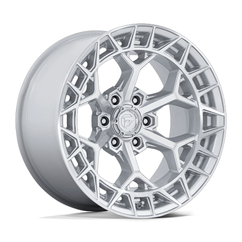 Fuel CHARGER Gloss Silver W/ Machined Face 6x139.7 Wheels - product view 1