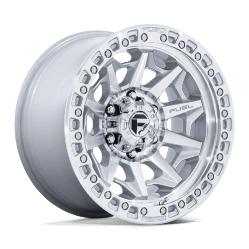 Fuel COVERT Silver W/ Machined Face 6x139.7 Wheels - product view 1
