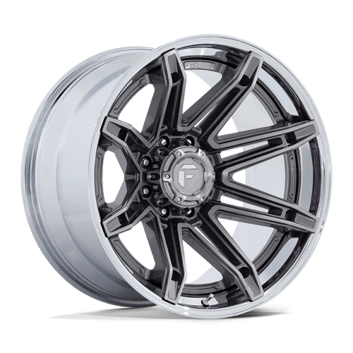Fuel BRAWL Platinum W/ Chrome Lip 6x139.7 Wheels - product view 1