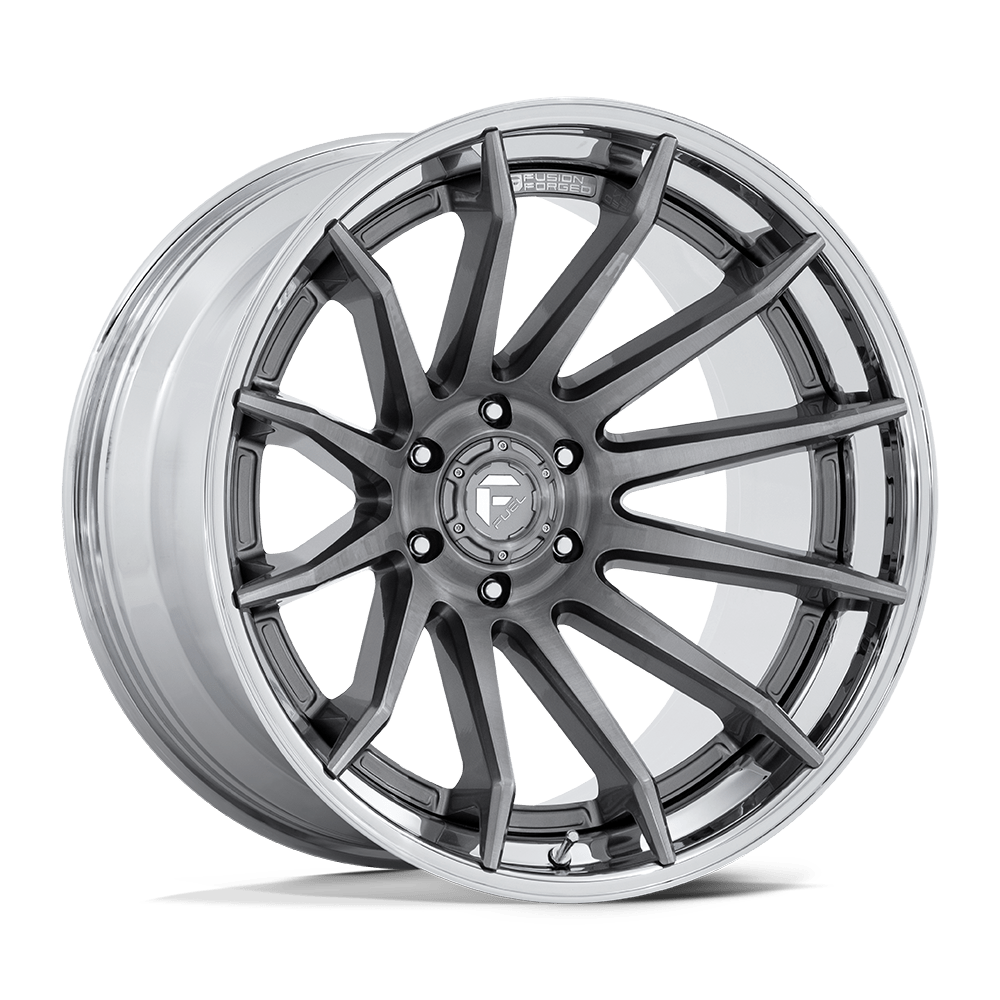 Fuel BURN Platinum W/ Chrome Lip 6x139.7 Wheels - product view 4