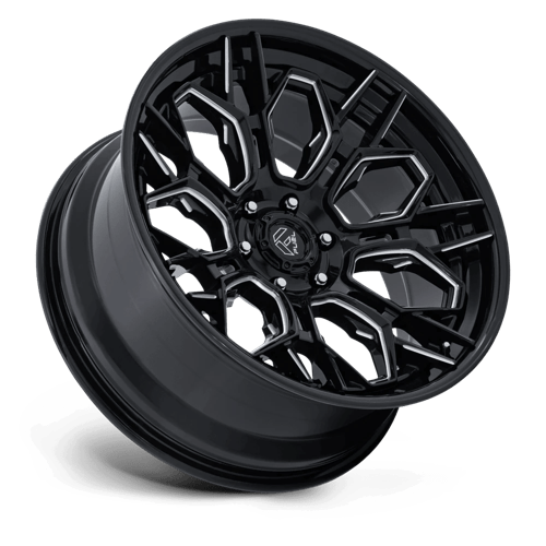 Fuel HIVE Gloss Black Milled 6x139.7 Wheels - product view 2