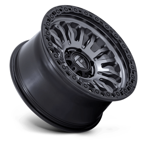 Fuel RINCON Matte Gunmetal W/ M-Black Lip 6x139.7 Wheels - product view 2
