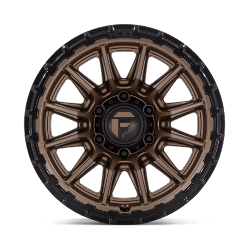 Fuel PISTON Matte Bronze W/ Gloss Black Li 6x139.7 Wheels - product view 3