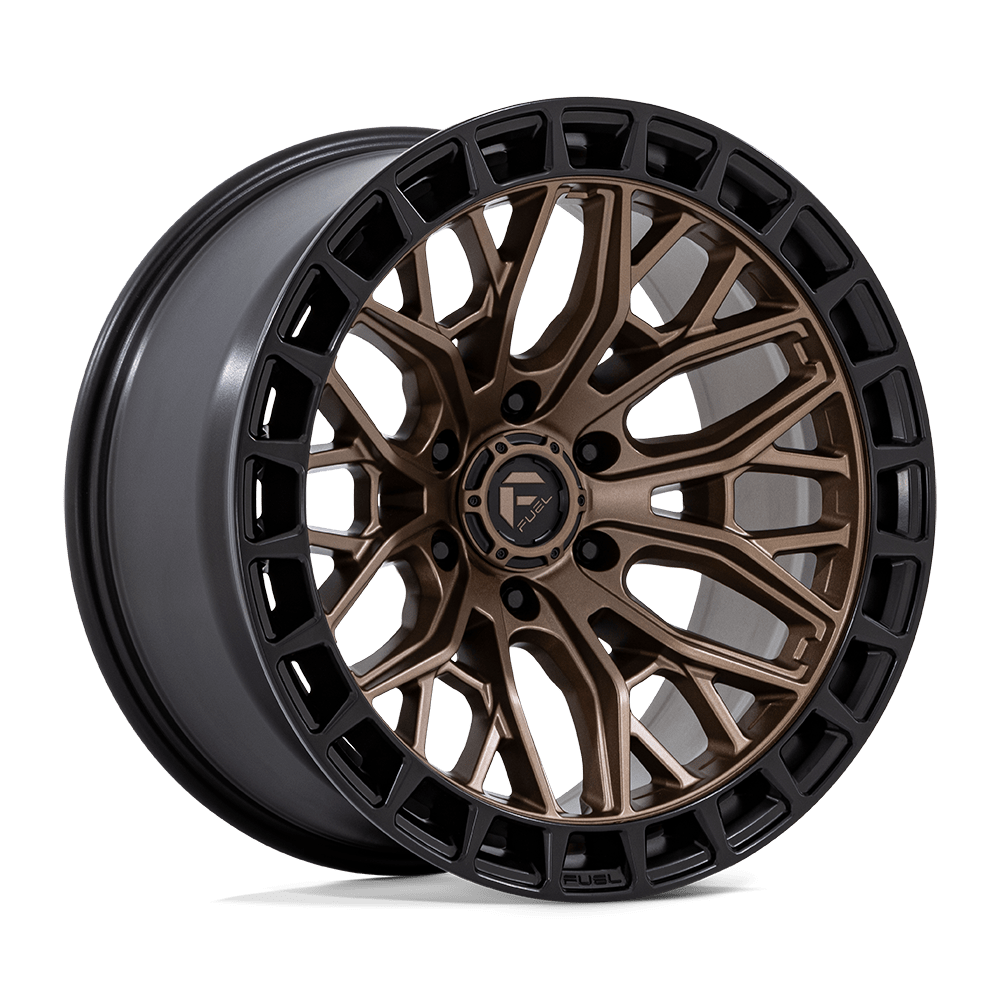 Fuel Sigma Matte Bronze Black Lip Wheel