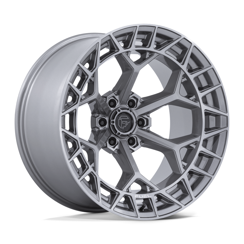 Fuel Charger Platinum Finish Wheel
