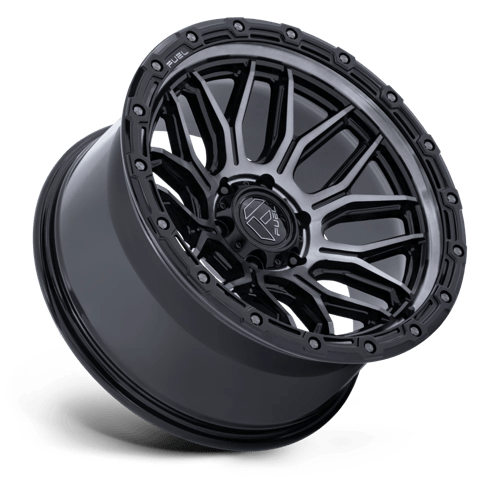 Fuel SURGE Gloss Black Machined W/ Gtcc 6x139.7 Wheels - product view 2