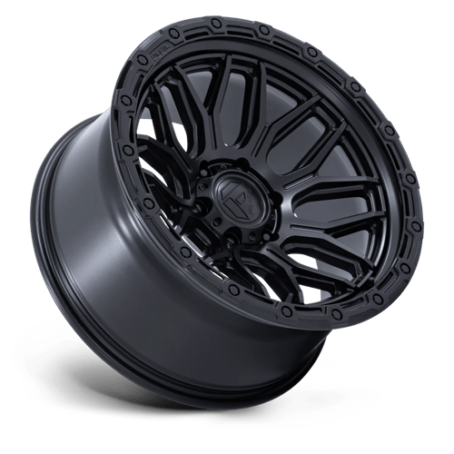 Fuel SURGE Matte Black W/ Gloss Black Lip 6x139.7 Wheels - product view 2