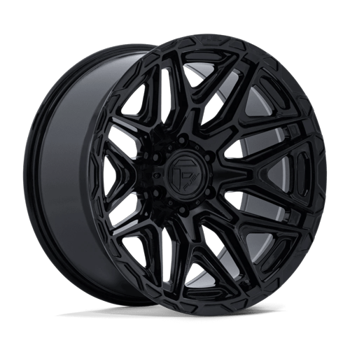 Fuel INJECTOR Gloss Black 6x139.7 Wheels - product view 1