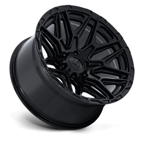 Fuel INJECTOR Gloss Black 6x139.7 Wheels - product view 2
