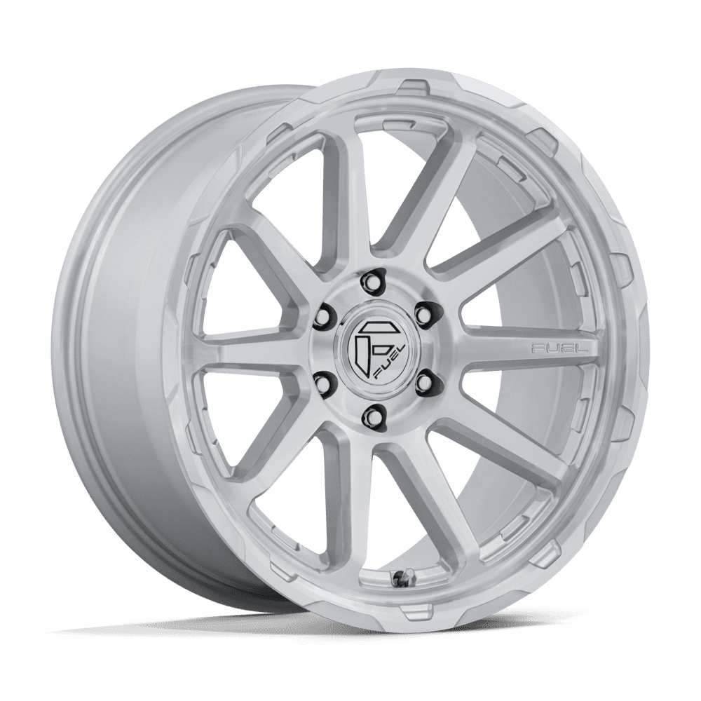 Fuel Circuit Silver Machined Wheel