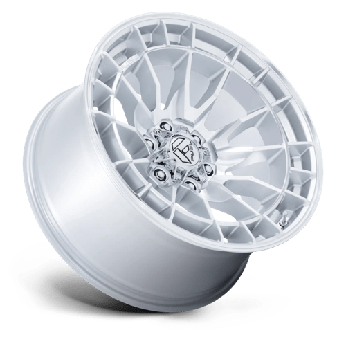 Fuel REVOLT Hyper Silver W/ Machined Face 6x139.7 Wheels - product view 2