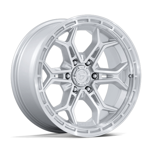 Fuel HEATHEN Gloss Silver W/ Machined Face 6x139.7 Wheels - product view 1
