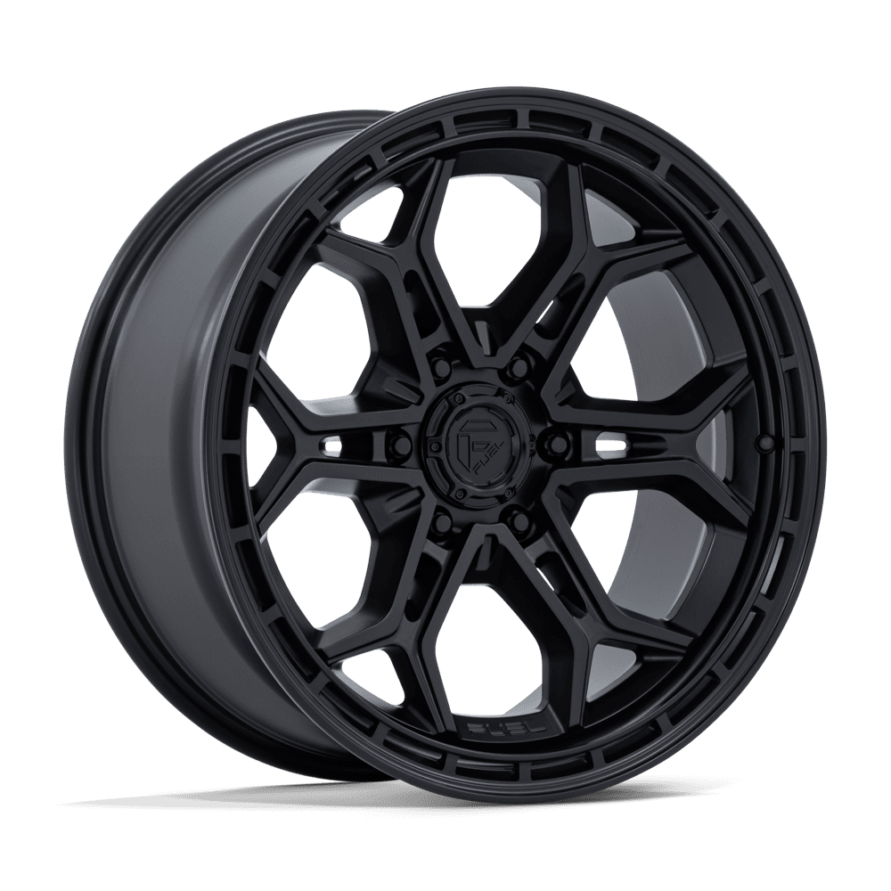 Fuel HEATHEN Matte Black 6x139.7 Wheels - product view 4