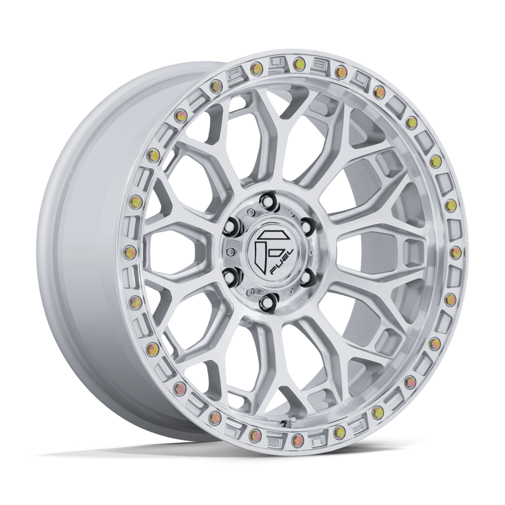Fuel Talon Silver Machined Wheel