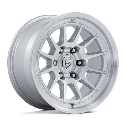 Fuel SPUR Gloss Silver W/ Machined Face 6x139.7 Wheels - product view 1