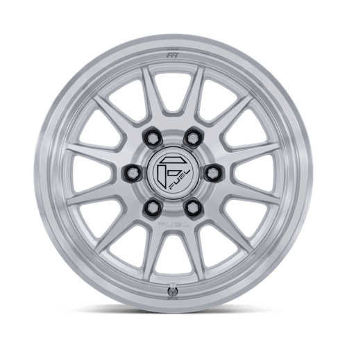 Fuel SPUR Gloss Silver W/ Machined Face 6x139.7 Wheels - product view 3