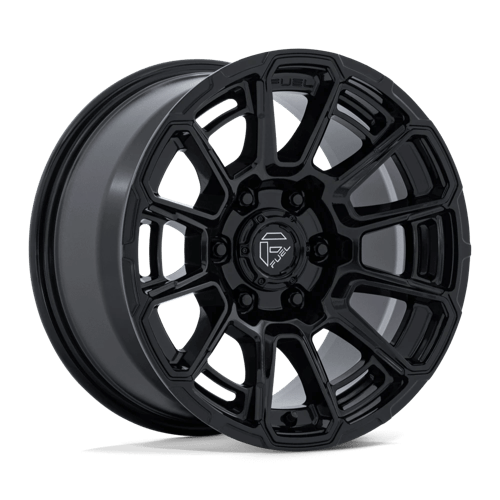 Fuel FOXHOUND Gloss Black 6x139.7 Wheels - product view 1