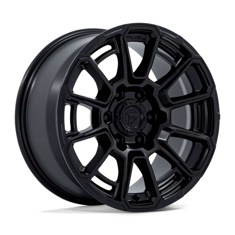 Fuel FOXHOUND Blackout 6x139.7 Wheels