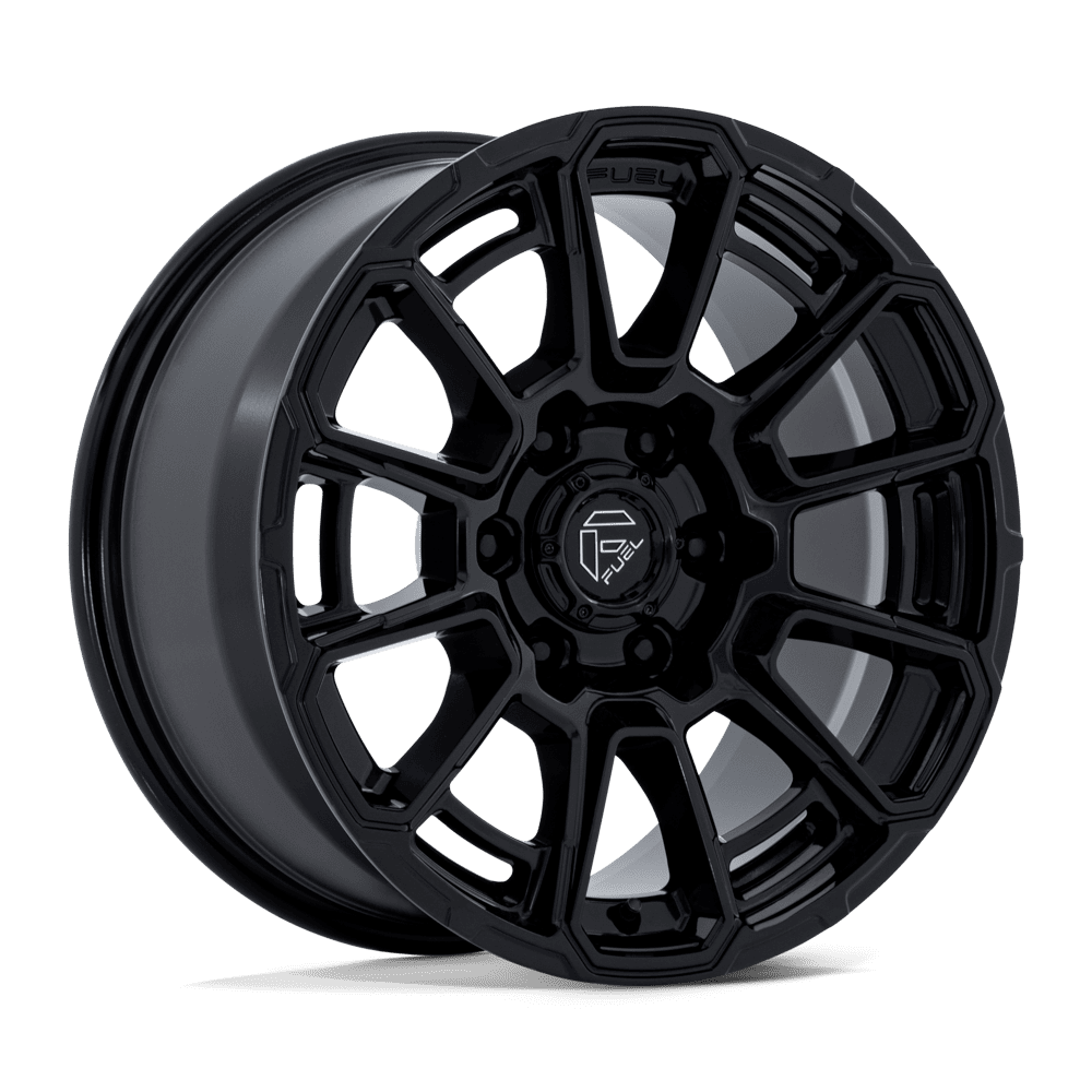 Fuel FOXHOUND Gloss Black 6x139.7 Wheels