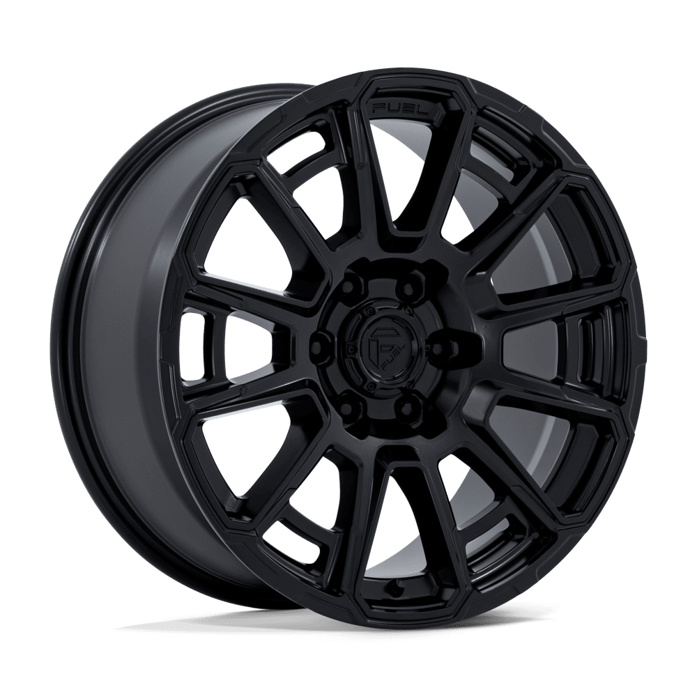 Fuel FOXHOUND Blackout 6x139.7 Wheels