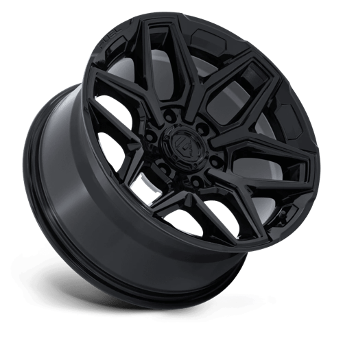 Fuel FLUX Gloss Black 6x139.7 Wheels - product view 2