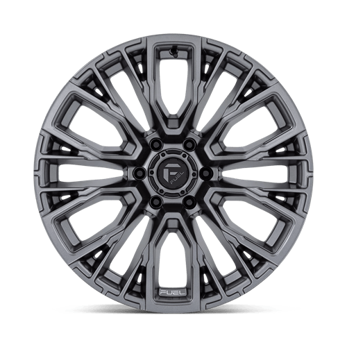 Fuel REBAR Matte Gunmetal 6x139.7 Wheels - product view 3