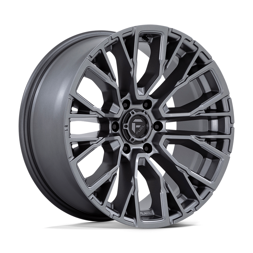 Fuel REBAR Matte Gunmetal 6x139.7 Wheels